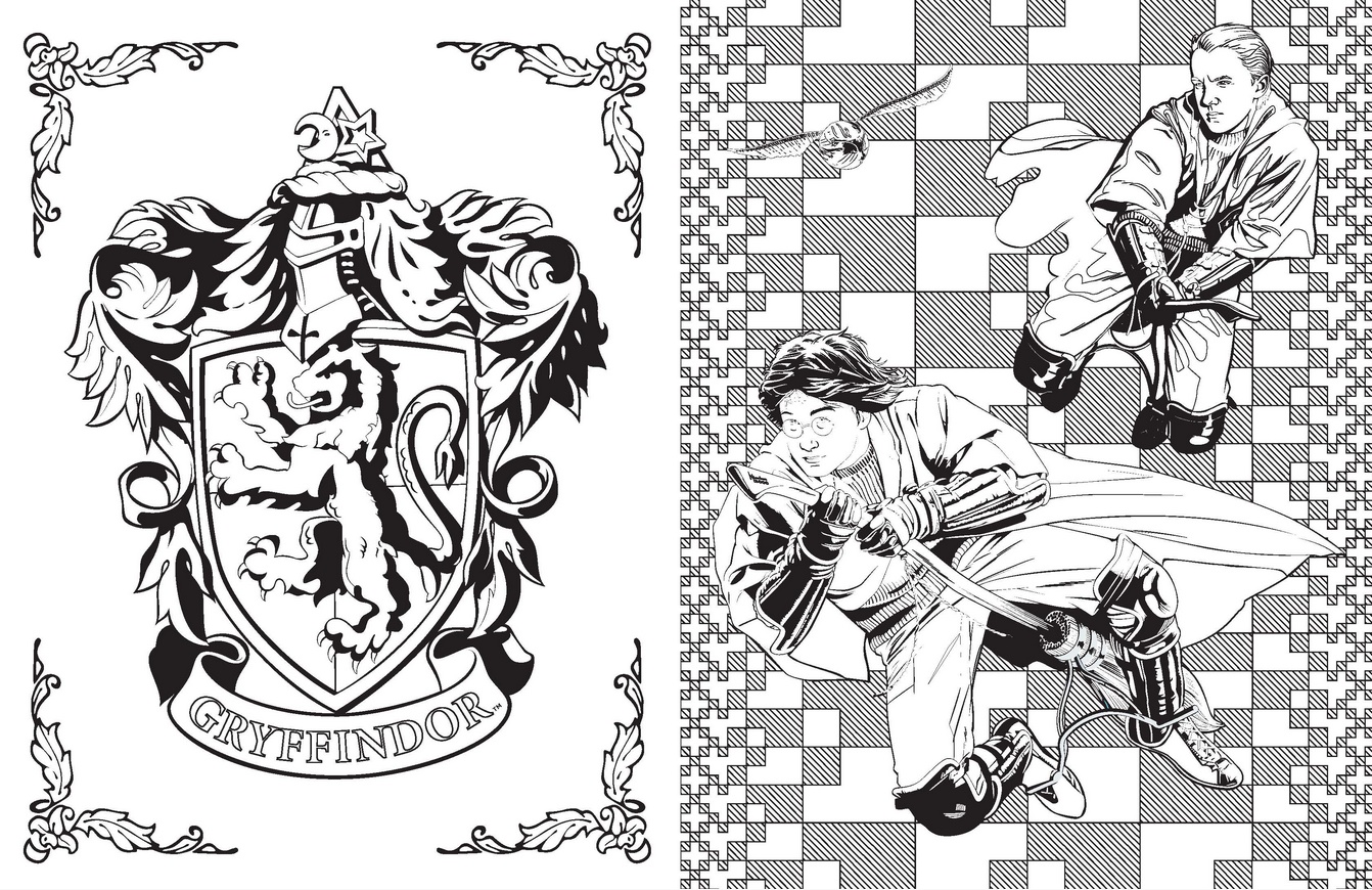 Harry Potter Colouring Book ( Imagem 3 de 4 ) - Preview