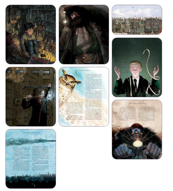 Harry Potter e a Pedra Filosofal - Edição Ilustrada ( Imagem 2 de 2 ) - Preview