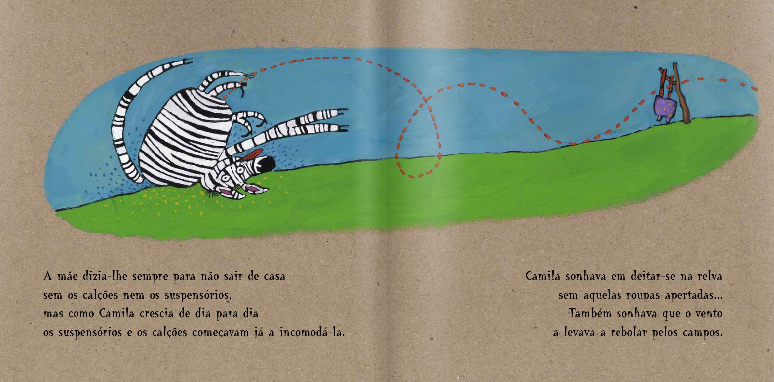 A Zebra Camila ( Imagem 3 de 3 ) - Preview