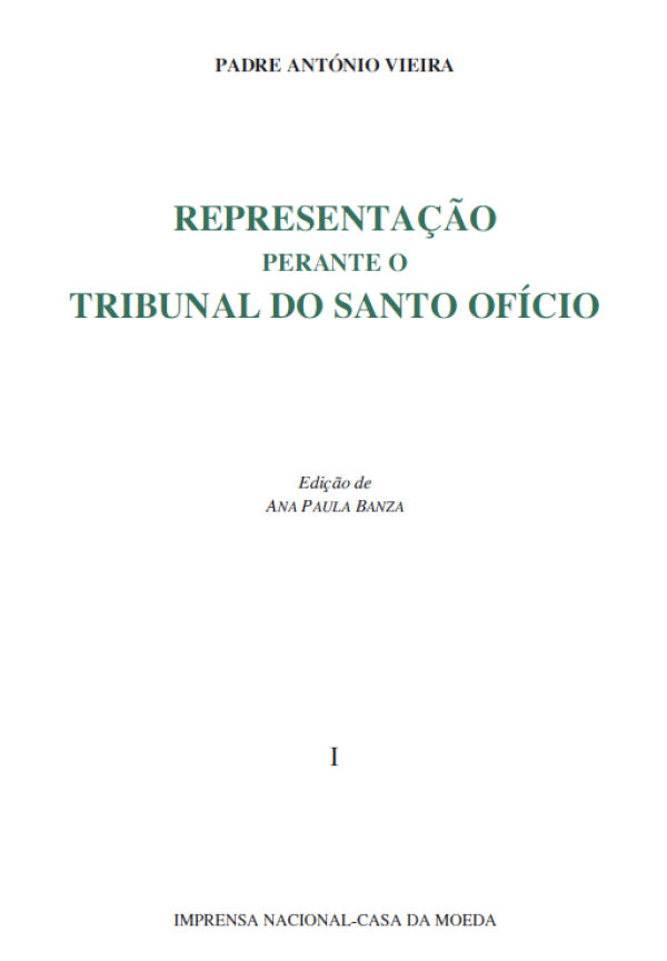 Representação perante o Tribunal do Santo Ofício - 2 Volumes ( Imagem 2 de 2 ) - Preview