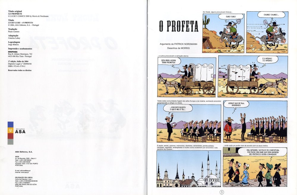 Lucky Luke - O Profeta  ( Imagem 4 de 4 ) - Preview