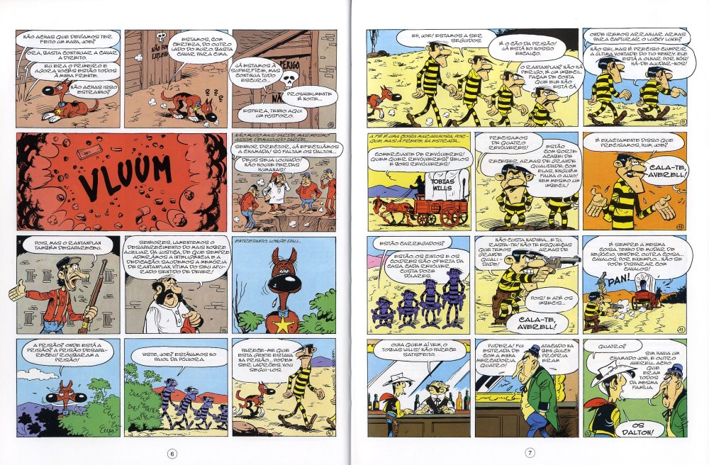 Lucky Luke - A Balada dos Dalton e Outras Histórias ( Imagem 4 de 4 ) - Preview