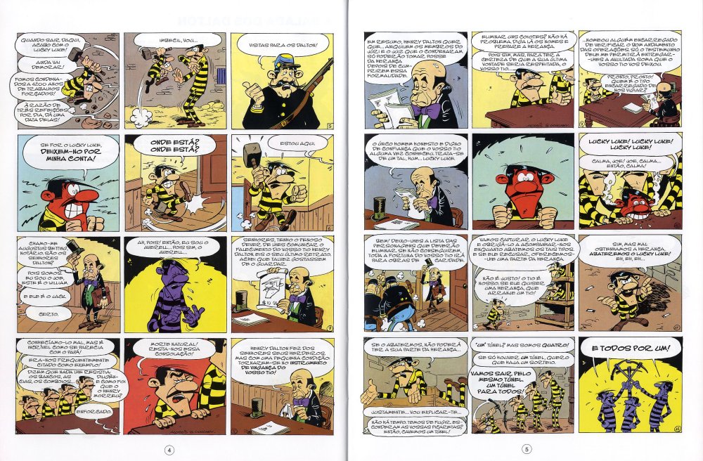 Lucky Luke - A Balada dos Dalton e Outras Histórias ( Imagem 3 de 4 ) - Preview