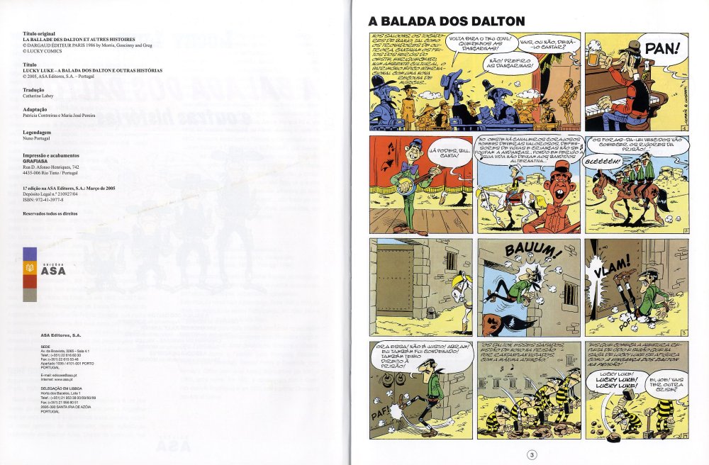 Lucky Luke - A Balada dos Dalton e Outras Histórias ( Imagem 2 de 4 ) - Preview