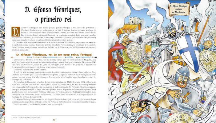 História de Portugal Contada às Crianças ( Imagem 2 de 4 ) - Preview