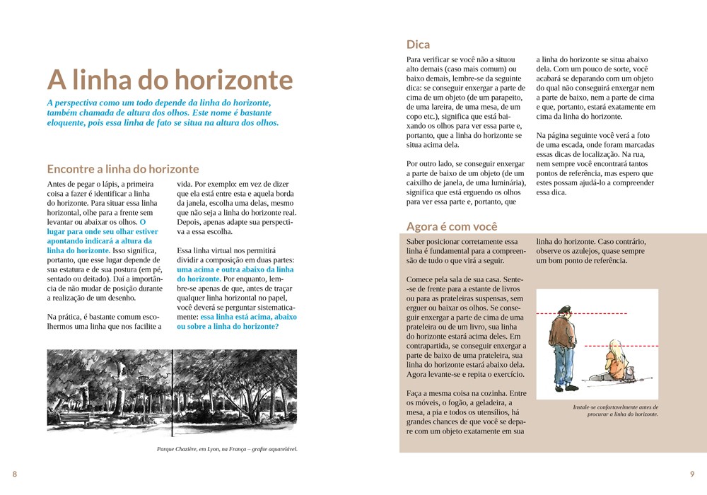 A Perspectiva em Urban Sketching ( Imagem 2 de 4 ) - Preview