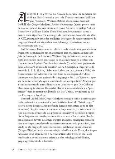 O Manual das Sociedades Secretas ( Imagem 2 de 4 ) - Preview