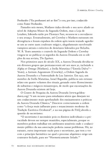 O Manual das Sociedades Secretas ( Imagem 4 de 4 ) - Preview
