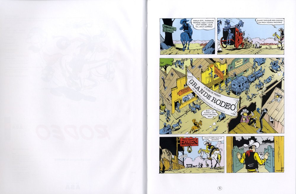 Lucky Luke - Rodeo ( Imagem 2 de 4 ) - Preview