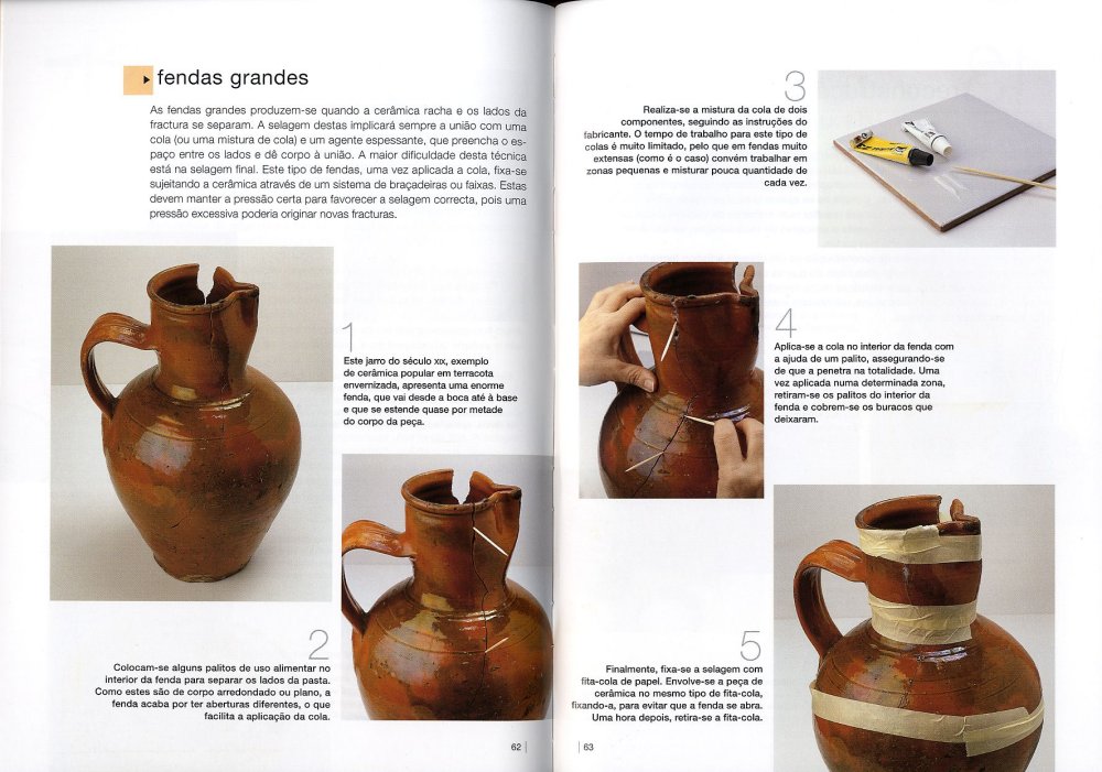 Conservar e Restaurar Cerâmica e Porcelana ( Imagem 2 de 4 ) - Preview