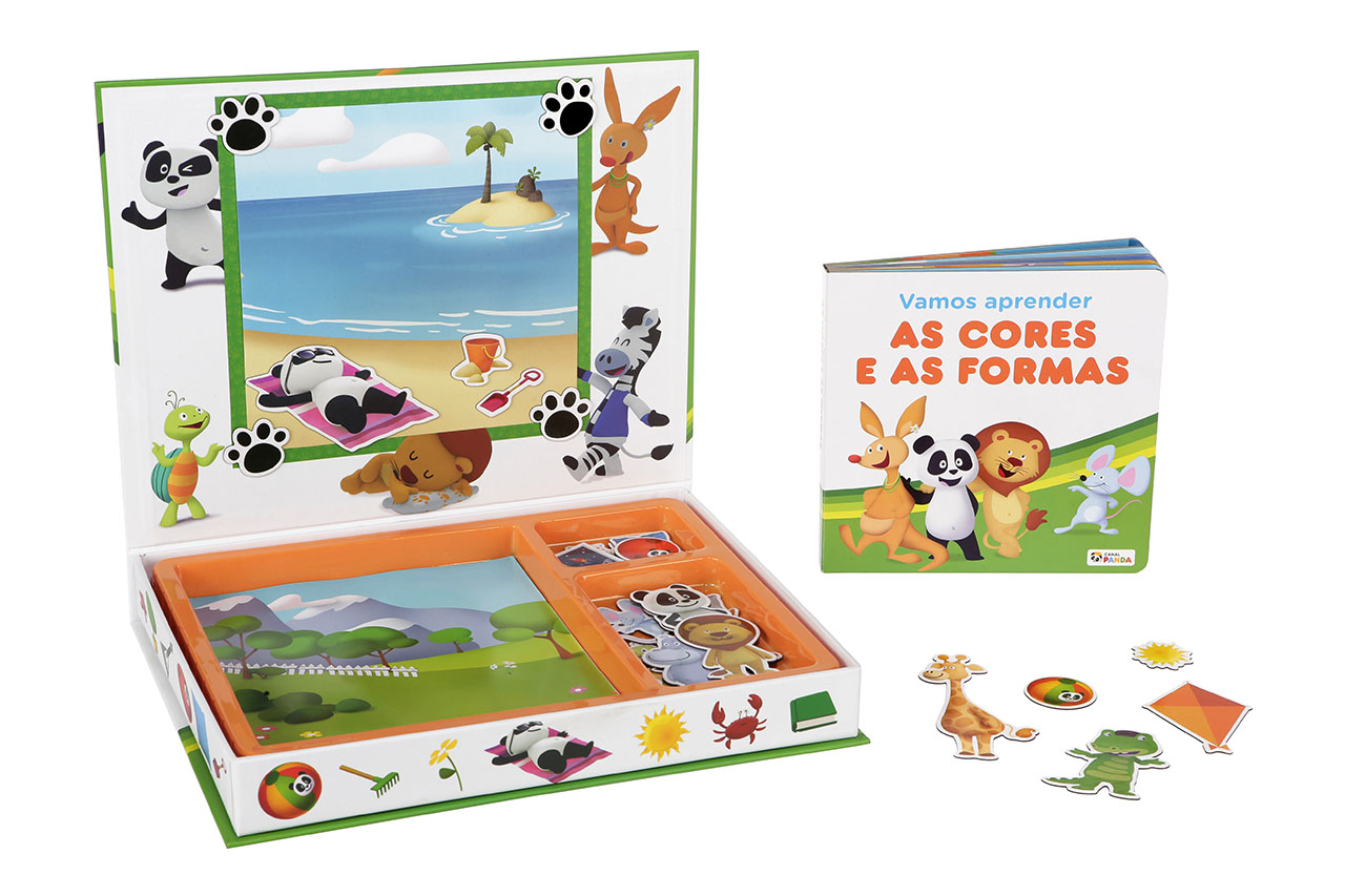 Canal Panda - Vamos aprender as cores e as formas ( Imagem 2 de 2 ) - Preview
