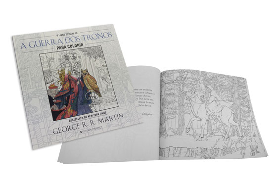 O Livro Oficial de A Guerra dos Tronos para Colorir ( Imagem 2 de 2 ) - Preview