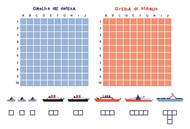 Jogos Rápidos - Batalha Naval ( Imagem 3 de 3 ) - Preview