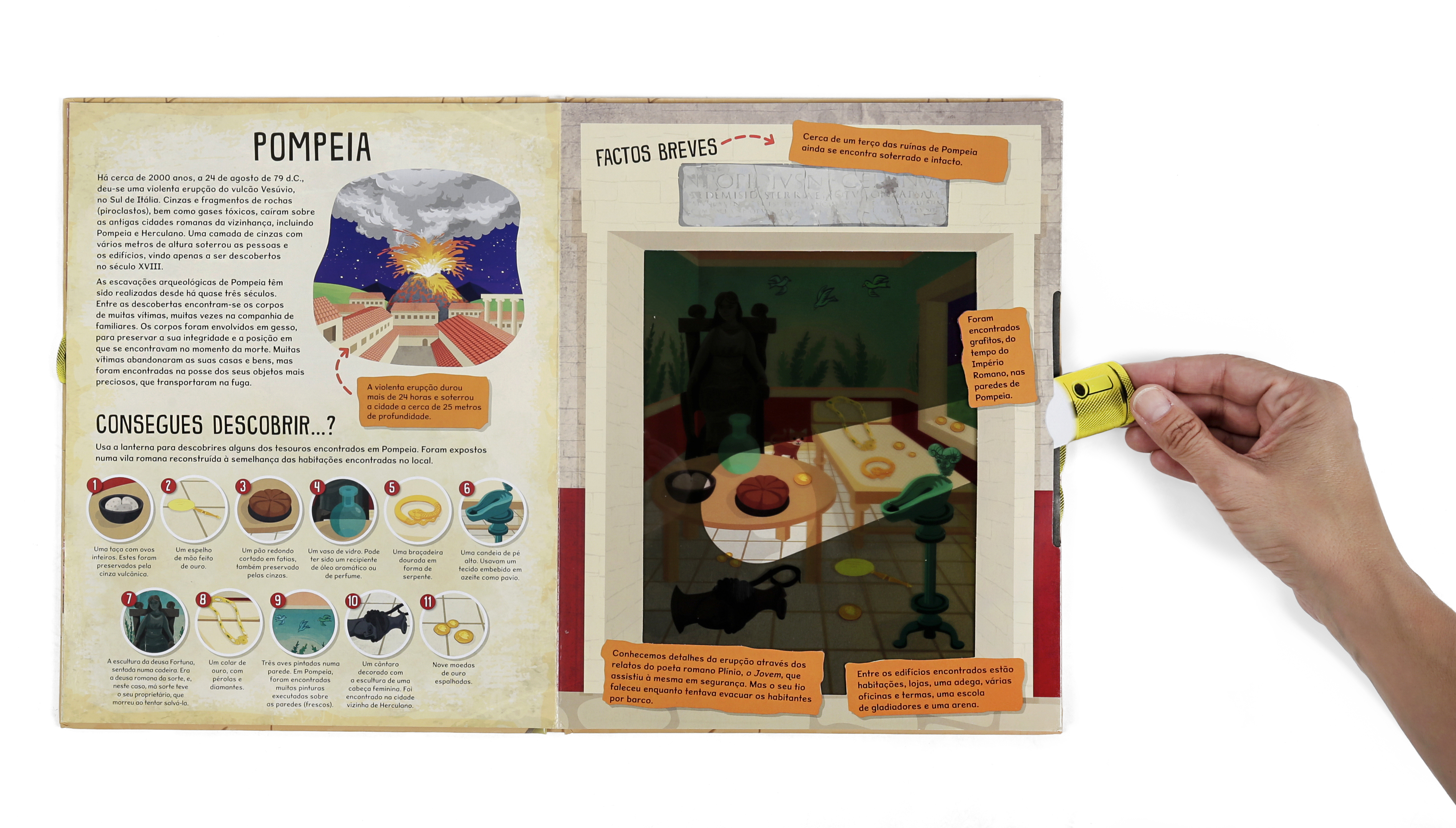 Caça ao Tesouro - Livro com lanternas ( Imagem 2 de 2 ) - Preview