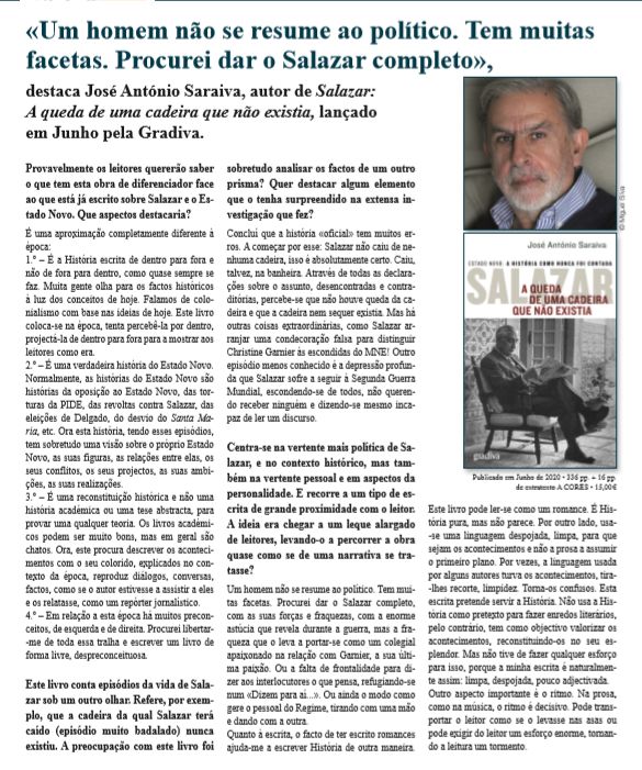 Salazar - A Queda de uma Cadeira que Não Existia ( Imagem 2 de 2 ) - Preview