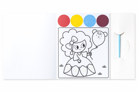 Paleta Mágica - As Princesas ( Imagem 2 de 4 ) - Preview