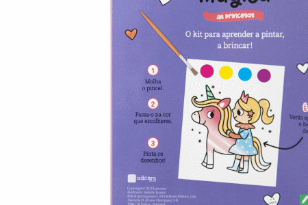 Paleta Mágica - As Princesas ( Imagem 4 de 4 ) - Preview