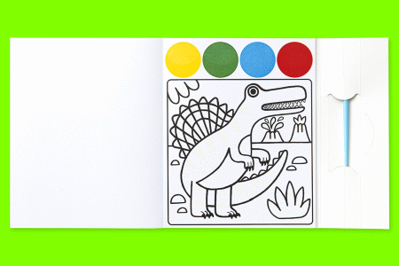 Paleta Mágica - Os Dinossauros ( Imagem 2 de 4 ) - Preview