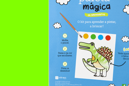 Paleta Mágica - Os Dinossauros ( Imagem 4 de 4 ) - Preview