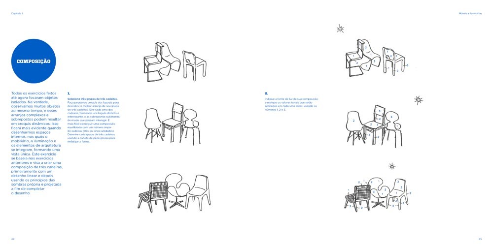 Sketching para Arquitetura e Design de Interiores ( Imagem 2 de 2 ) - Preview