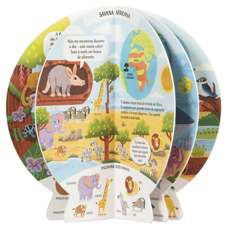 O meu primeiro globo dos animais ( Imagem 2 de 3 ) - Preview