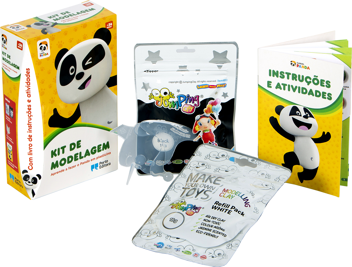 Canal Panda - Kit de modelagem ( Imagem 2 de 2 ) - Preview