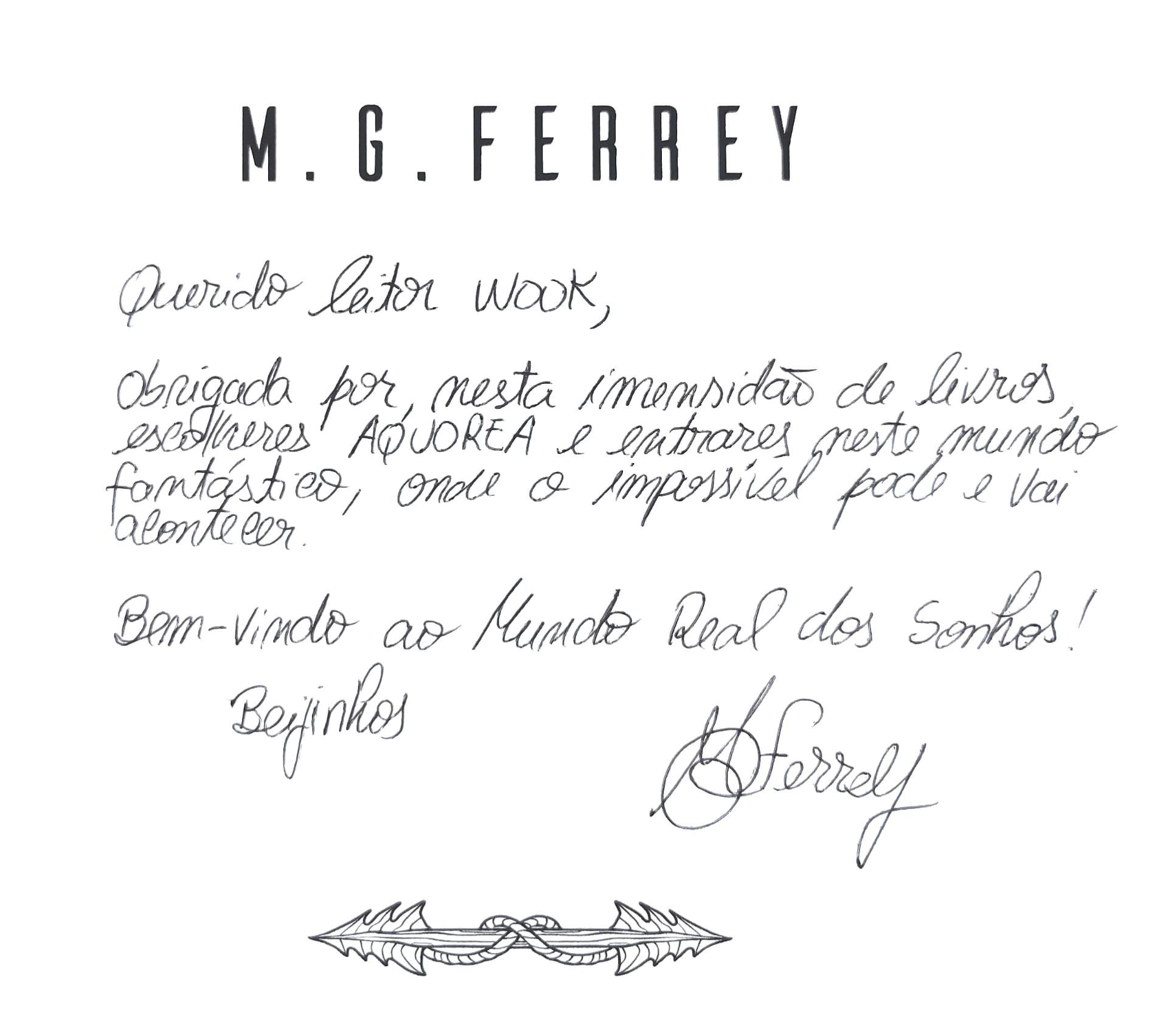 Aquorea - Inspira de M. G. Ferrey - Livro - WOOK