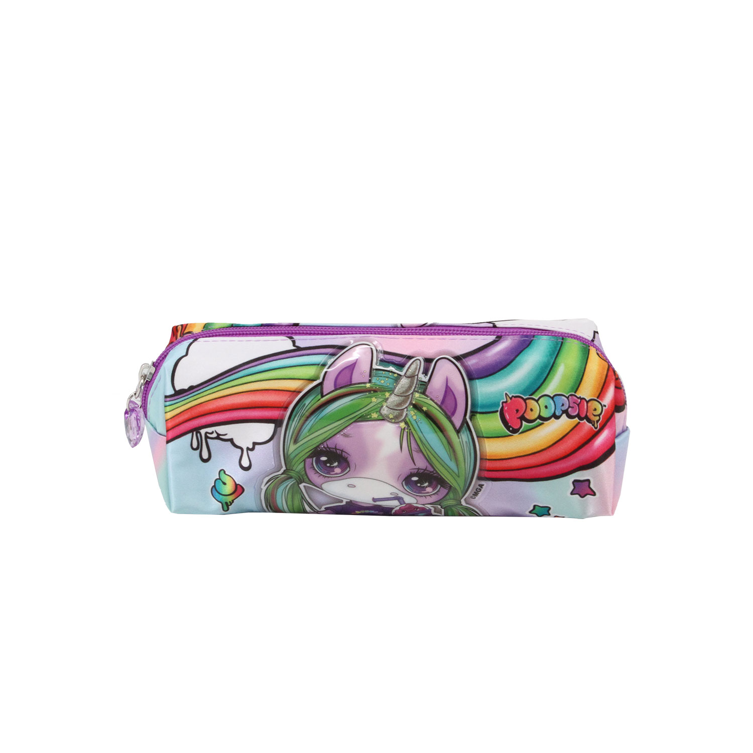 Estojo quadrado para lápis Rainbow ( Imagem 3 de 3 ) - Preview