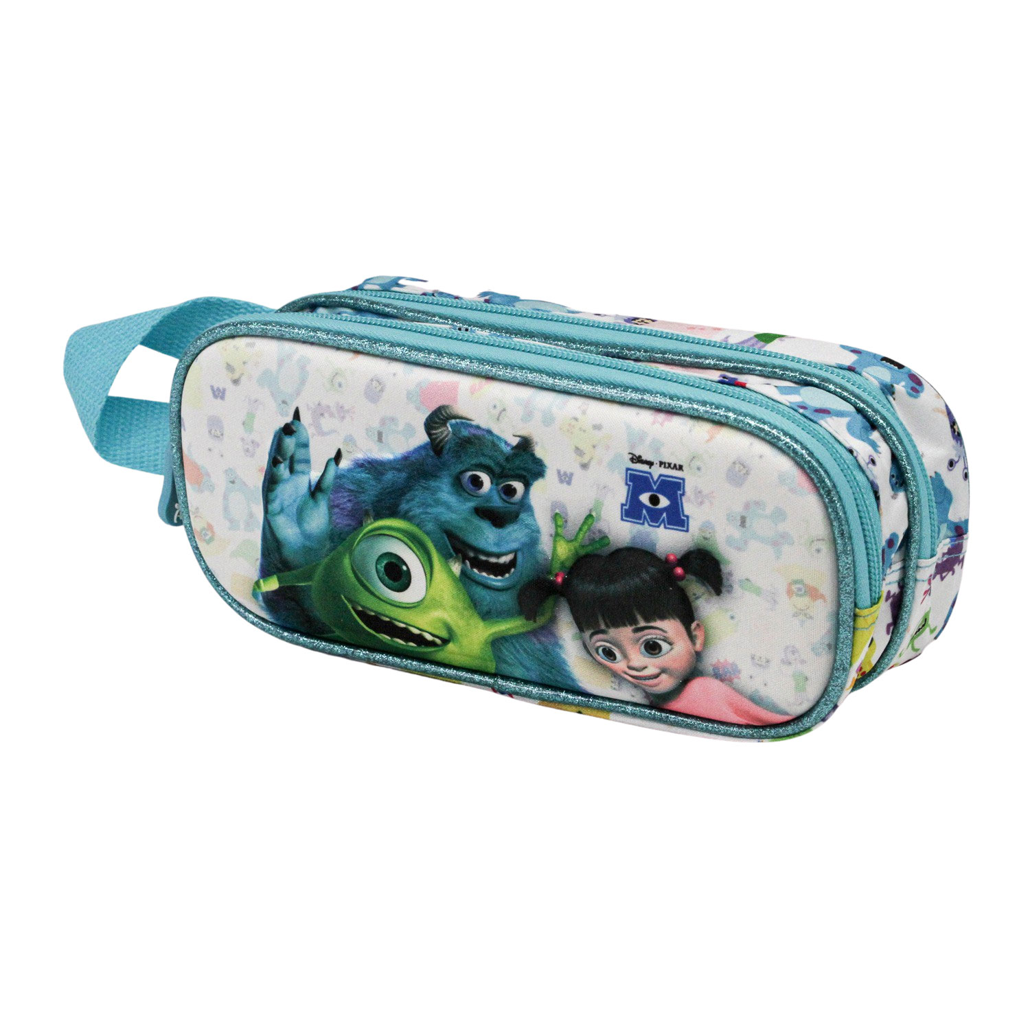 Estojo Duplo 3D Mike & Sully ( Imagem 2 de 3 ) - Preview