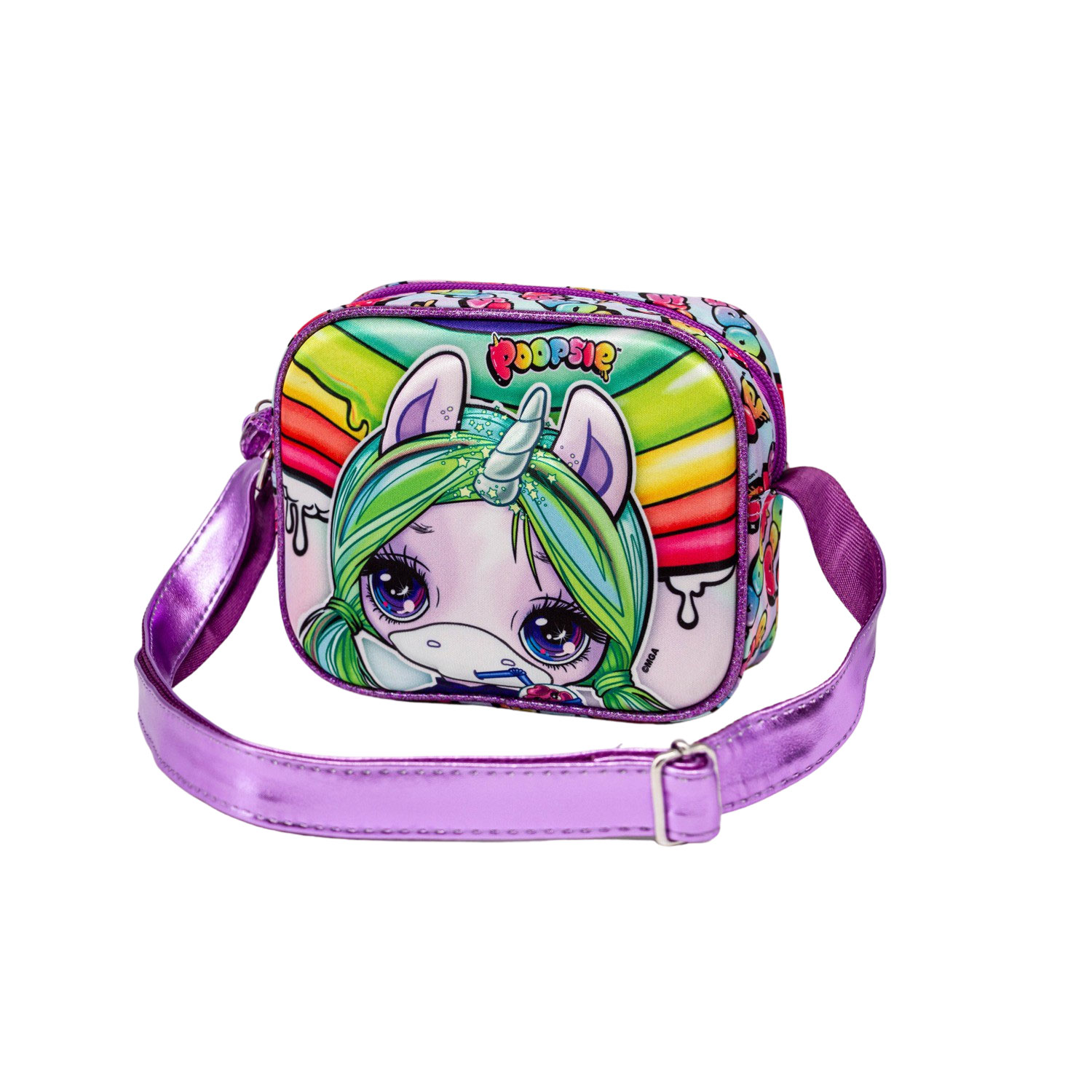 Bolsa Quadrada 3D Rainbow ( Imagem 2 de 3 ) - Preview