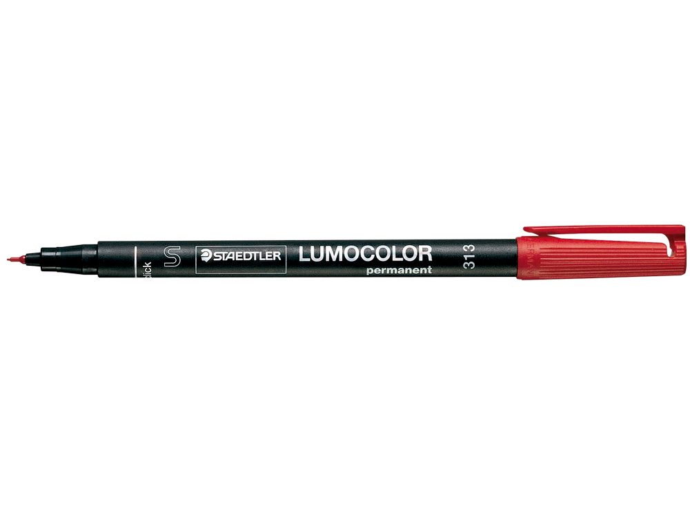 Marcador staedtler lumocolor retroprojecao 313-2 ponta 0,4mm vermelho ( Imagem 2 de 2 ) - Preview