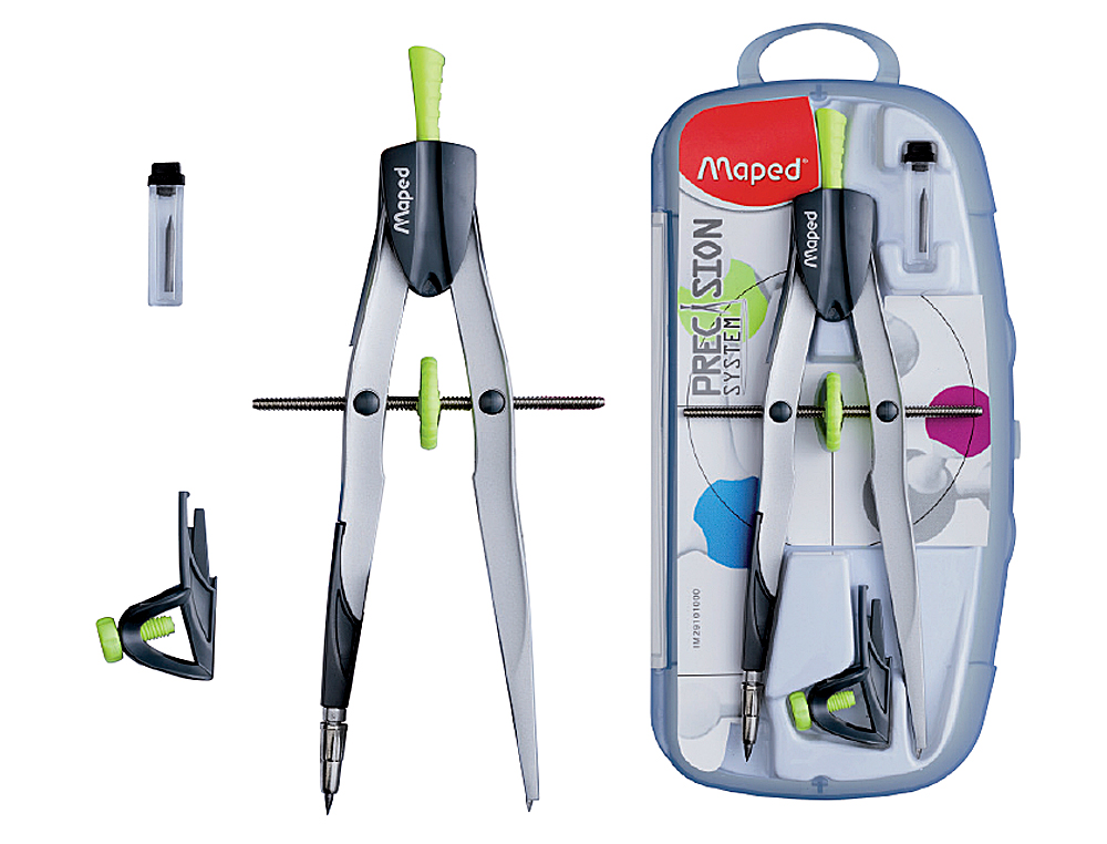 Compasso maped com adaptador eestojo de mina de 2 mm ( Imagem 2 de 2 ) - Preview