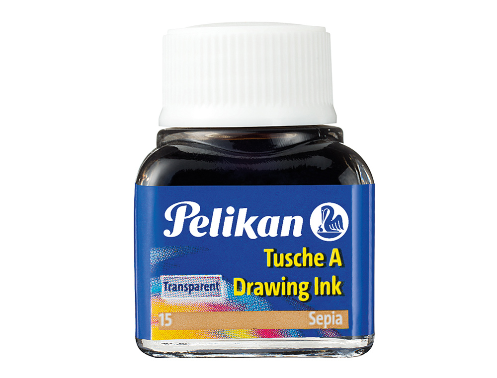 Tinta da China Pelikan - Sepia. 10ml ( Imagem 2 de 3 ) - Preview