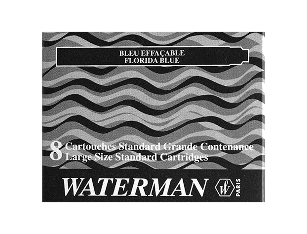 WATERMAN - 8 CART. PRETO - S0110850 ( Imagem 2 de 2 ) - Preview