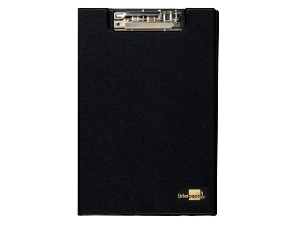 Capa de Plástico Liderpapel C/ Miniclip Superior - Preto ( Imagem 4 de 7 ) - Preview