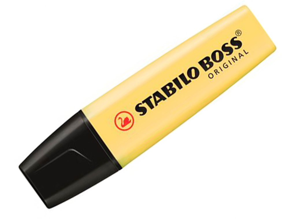 Marcador Stabilo Boss Pastel Fluorescente 70 - Amarelo Cremoso ( Imagem 3 de 7 ) - Preview
