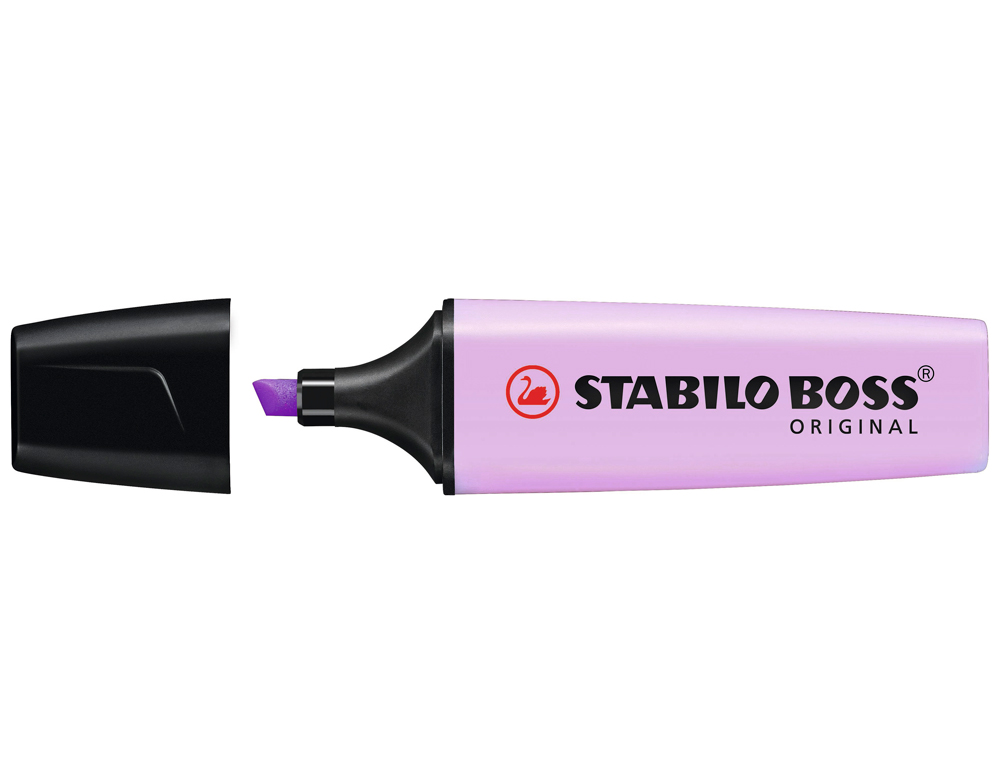 Marcador Stabilo Boss Pastel Fluorescente 70 - Brisa Violeta ( Imagem 2 de 7 ) - Preview
