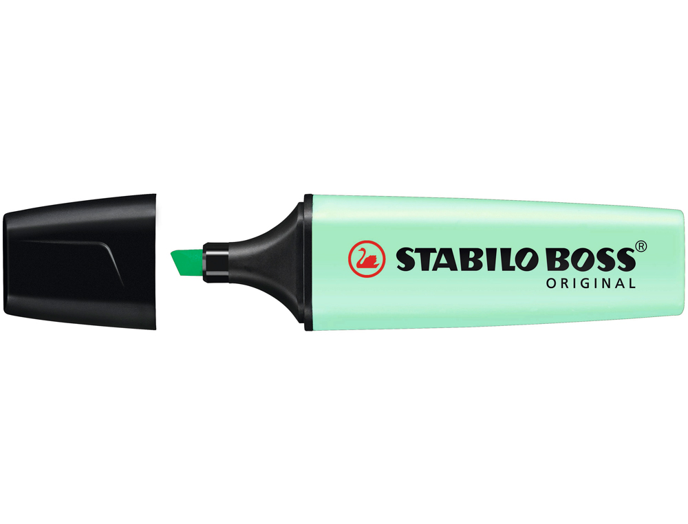 Marcador Stabilo Boss Pastel Fluorescente 70 - Menta ( Imagem 2 de 7 ) - Preview