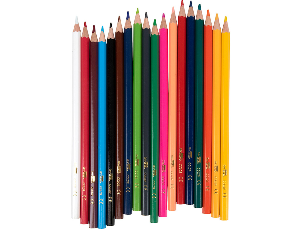Lapis De Cores Liderpapel - 18 Unidades ( Imagem 4 de 7 ) - Preview