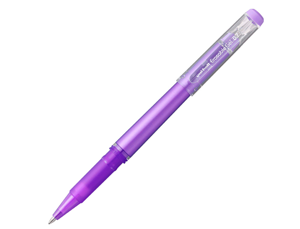Marcador uni-ball roller uf-222 tinta gel apagavel 0,7 mm violeta (12 unidades) ( Imagem 2 de 3 ) - Preview