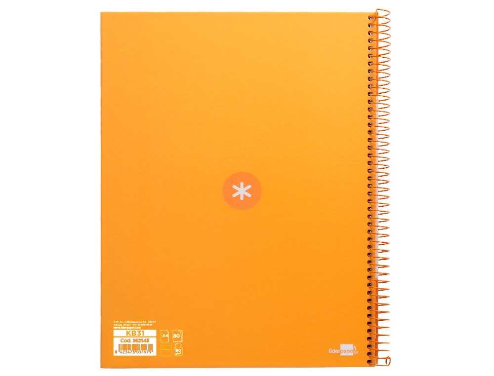 Caderno espiral liderpapel din a4 antartik capa forrada 80f 90 gr pautado 1 banda 4 furos cor mostarda ( Imagem 3 de 9 ) - Preview