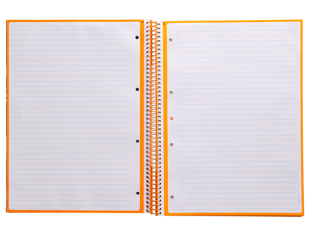 Caderno espiral liderpapel din a4 antartik capa forrada 80f 90 gr pautado 1 banda 4 furos cor mostarda ( Imagem 5 de 9 ) - Preview