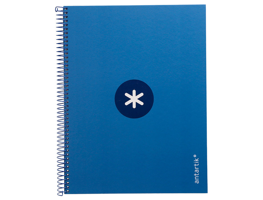 Caderno espiral liderpapel din a4 antartik capa forrada 80f 90 gr pautado 1 banda 4 furos cor azul escuro ( Imagem 2 de 9 ) - Preview
