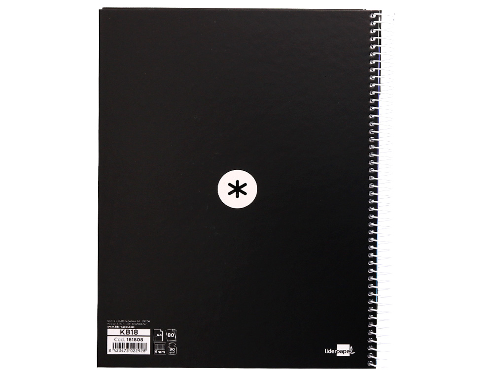 LIDERPAPEL - CAD. A4 ESP. ANTARTIK PRETO Q - KB18 ( Imagem 3 de 9 ) - Preview