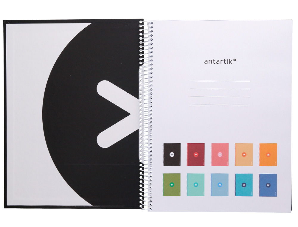 LIDERPAPEL - CAD. A4 ESP. ANTARTIK PRETO Q - KB18 ( Imagem 4 de 9 ) - Preview