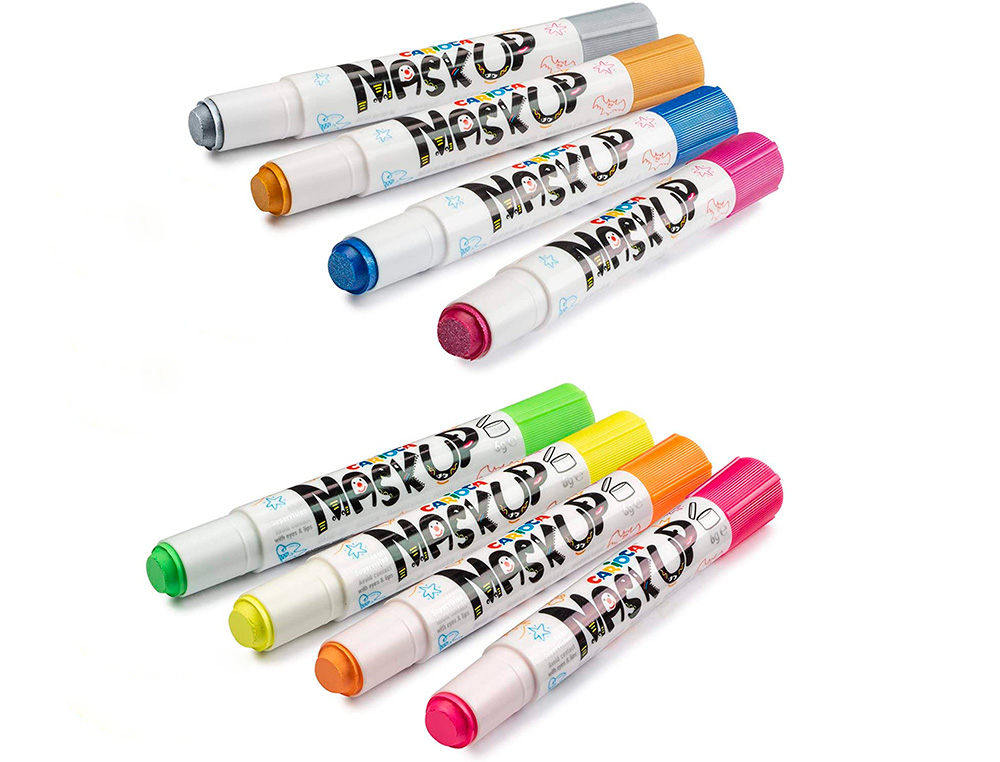 Barra de maquilhagem carioca mask up neon / metallic caixa de 12 cores sortidas ( Imagem 3 de 5 ) - Preview