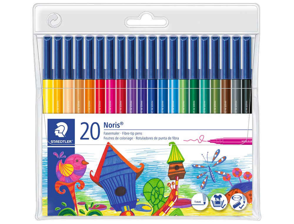 Marcador Staedtler Noris Club 20 Unidades ( Imagem 3 de 5 ) - Preview