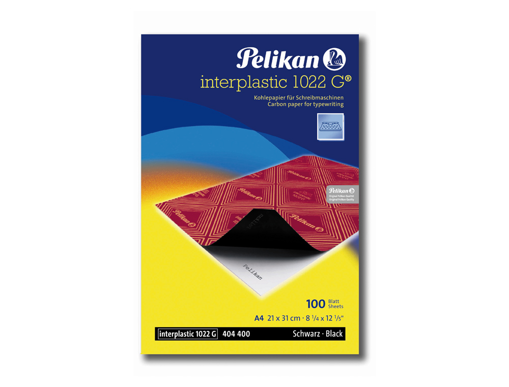PELIKAN - FOLHA A4 PAPEL QUIMICO - PRETO ( Imagem 2 de 2 ) - Preview