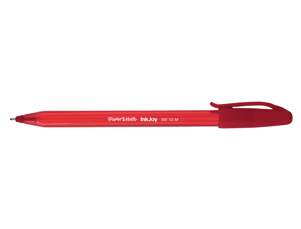 Esferográfica Paper Mate Inkjoy 100 Ponta Media traço 1 mm Vermelho ( Imagem 3 de 5 ) - Preview