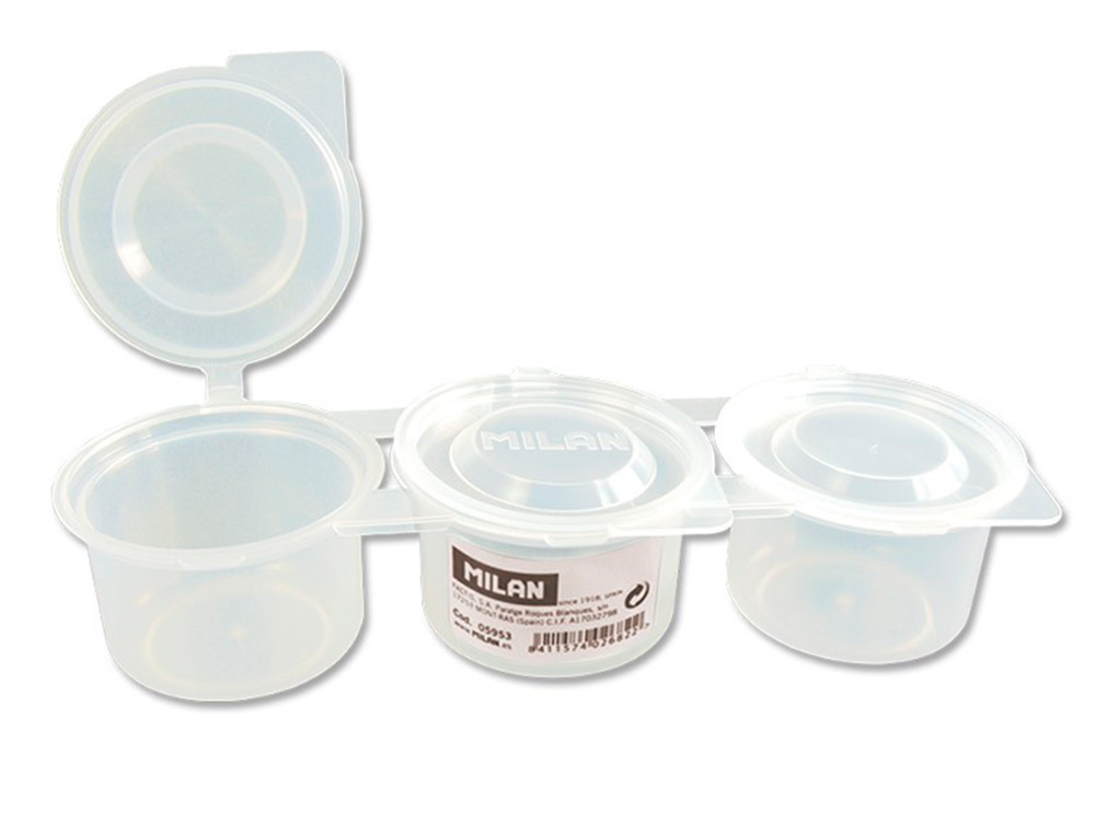 Copo mistura de tintas milan triple com tampa 70 ml ( Imagem 2 de 3 ) - Preview